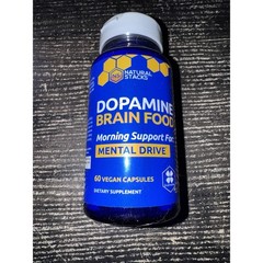 Natural Stacks Dopamine Vitamin Mental Drive Capsules – 60 Count
