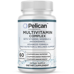 Pelican Multivitamin Complex – Daily Nutrition Support – 60 Capsules