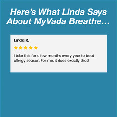 MyVada Breathe – Ayurvedic Herbal Organic Seasonal Allergy Support Supplement