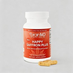 Gluten/Dairy/Egg-Free – BrainMD Happy Saffron Plus: #1 Healthier Happiness