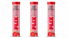 PLIX Plant Fix Apple Cider Vinegar Effervescent Tablets 500mg Pack of 3 x 15