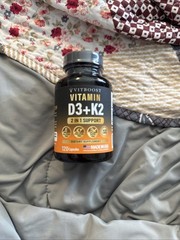 VITBOOST Vitamin D3 + K2 Supplement. 2 in 1 Formula. Immune Support 120 caps NEW