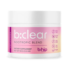 BHIP b:clear Nootropic Brain Blend | Focus, Clarity, Energy | USA Stock