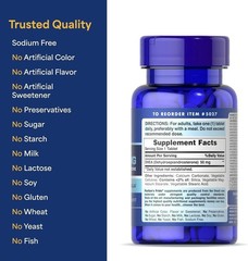 Puritan’s Pride DHEA 50Mg Dietary Supplement, Promote Sugar Metabolism 100 Count