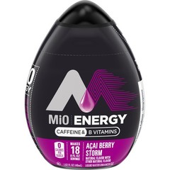Mio Energy Liquid Water Enhancer Acai Berry Storm 1.62 Fl Oz (Pack of 2)