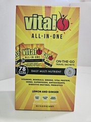Vital All-In-One Powdered Supplement 30 Sachets Dairy Gluten Free New Sealed