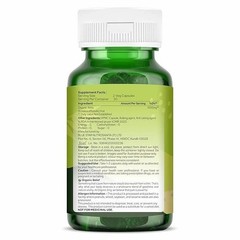 Organic Zing Indian Amla Extract Capsules 1000mg, 60 Veg Capsules. M880