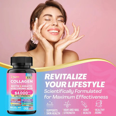 Zoyava Collagen Pills Peptides Types I, II, III, V & X – NEW ~ SHIPS FROM USA