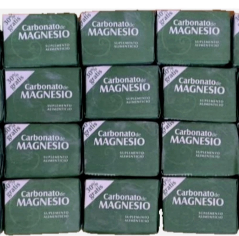 24  Cubes Carbonato de Magnesio PURO Magnesium Carbonate 7g Free shipping!!!!