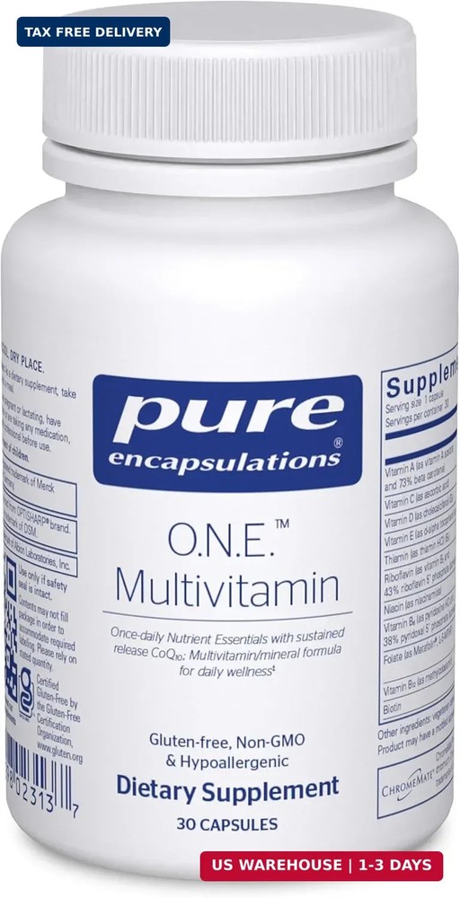 Pure Encapsulations O.N.E. Multivitamin – Once Daily Multivitamin with Antioxida