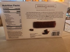 Optavia Ascend Chocolat Brownie Bar. 10 bars 21G Protien 6G Fiber