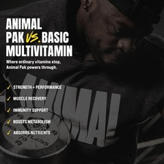 Animal Pak – Convenient Multivitamin for Men & Women Daily All-in-One Vitamin &A