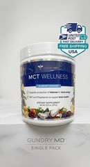 Gundry MD MCT Wellness Powder Blueberry Lemonade Flavor Diet Supplement 8.25 oz