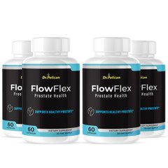 FlowFlex – Support Supplement for Men – Urinary & Bladder Health-4 Bottles