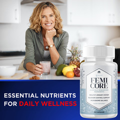 (1 Pack) Femicore for Women Advanced Wellness Max Support Femi Core 60 Capsules