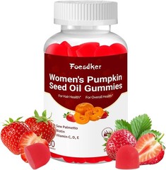 Women’s Hair Health Pumpkin Seed Oil Gummies Supplement with Biotin & Vitamin C
