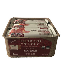 GoMacro Organic Maple Sea Salt MacroBars — Vegan, 10 Count