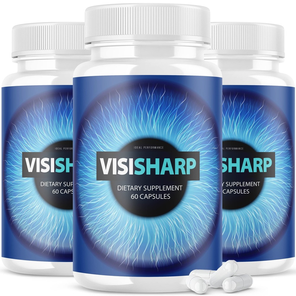 Visisharp General Wellness Supplement – 180 Capsules (3 Pack)