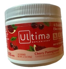Ultima Replenisher Electrolyte Powder Cherry Pomegranate 30 Serv,105g, 04/2027