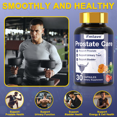 (2 Pack) Prostate Support – Reduce Frequent Urination, Stamina supplement 60ct