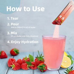 Electrolyte Complex Drink Mix Hydration Electrolytes Powder 16 Packets 0 Sugar