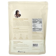 Digestive Support Protein™, Plant Protein Drink Mix, Probiotic Vanilla , 15.87