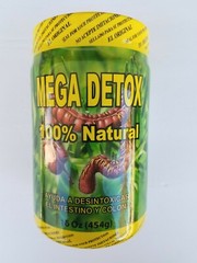 MEGA DETOX 100% NATURAL HELPS DETOXIFY INTESTINE & COLON 16 OZ NEW SEALED 06/25