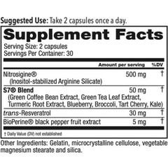 Bloodflow-7 Blood Circulation Supplement | Nitric Oxide with Nitros 60 capsules