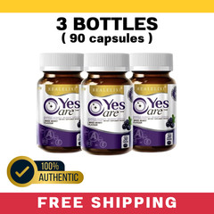 3x Real Elixir Yes Care Eye Care Nourish Dietary Supplement Mariglod Lutein