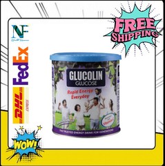 420g Glucolin Glucose Powder Blackcurrant Flavour Instant Energy & Vitamin D
