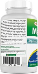 Best Naturals Maca Root 500 mg for men 250 Capsules