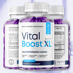 (2 Pack) Vital Boost XL Male Gummys Advanced Formula VitalBoost XL 120 Gummies