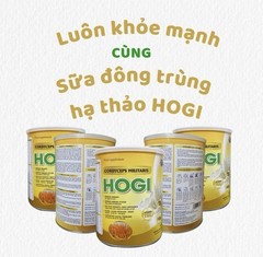 1 Can HOGI Milk Powder- SUPPORT ARTHRITIS SỮA ĐÔNG TRÙNG HẠ THẢO 400G