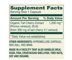 Spring Valley Tart Cherry Extract Dietary Supplement, 1200 Mg, 90 Count, 3 PACK