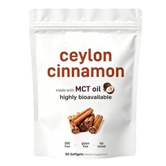 Ceylon Cinnamon 7,200Mg Equivalent 300 Softgels With MCT Oil Highly Bioavail