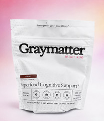 GRAYMATTER Superfood Cognitive Support 40 Servings – CACAO Drink Mix 🍫
