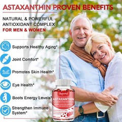 Astaxanthin 24mg – Heart and Cardiovascular Health, Support Antioxidant Activity