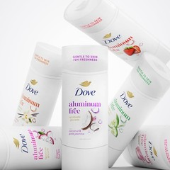 Dove Deodorant Stick Citrus Pop for 72 Hour 2.4 Ounce (Pack of 1), Orange