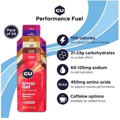 Gluten-Free Energy Gel Assortment – 24 Pack