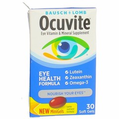 Bausch & Lomb Ocuvite Eye Health Formula Eye Vitamin & Mineral Supplement Sof…