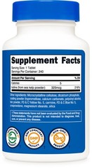 Nutricost Iodine (Natural Iodine from Sea Kelp) 325mcg, 240 Tablets