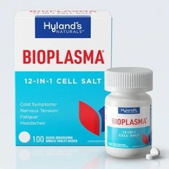 Hyland ‘s BIOPLASMA 12-IN-1 Cell Salts Homeopathic 100 Tablets Exp 1/2029