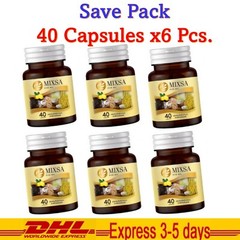 6x New MIXSA FIVE OILS 5 Natural Metabolism Sleep Balance Bones Brain Health