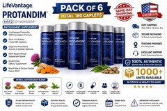 LifeVantage’ Protandim NRF2 Synergizer 180 Caplets–Pack of 6(180 Caplets) Sealed