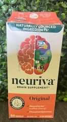 Neuriva Original Brain Supplement (50 CAPSULES),OPEN BOX,SEALED