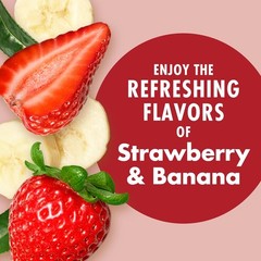 V8 +Energy Strawberry Banana Juice Energy Drink 8 fl oz Can 24 Pack