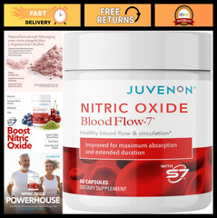 Natural Nitric Oxide Booster for Men & Women – Blood Flow & Circulation Support