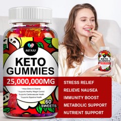 Keto ACV Gummies – 25000000MG BHB Weight Loss Fat Burner Appetite Suppressant