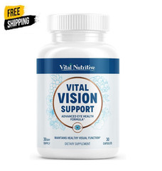 Vital Vision Support – Eye Health Supplement with Vitamin A, Lutein, Beta Carote
