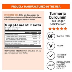 NatureWise Curcumin Turmeric 2250mg – 95% Curcuminoids & BioPerine Black Pepper